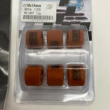 ROUND 12 GRAM PERFORMANCE VARIATOR WEIGHTS 18MMX14MM 125CC 150CC GY6 SCOOTER picture