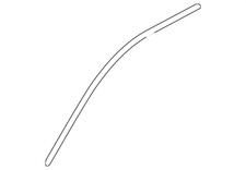 Genuine Acura Molding Assembly L Front Door Sash *NH1L* (Black) 72465-STX-A01ZA picture