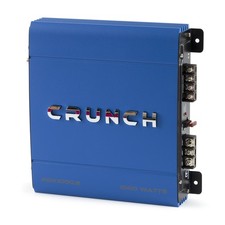 Crunch PowerDriveX 1000 Watt 2 Channel Exclusive Blue A/B Car Stereo Amplifier picture