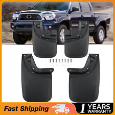 Front&Rear Mud Flaps Splash Guards for For 05-2015 Toyota Tacoma w/Fender Flares picture