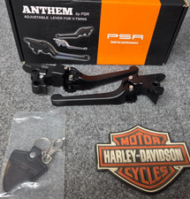 PSR ANTHEM 15-21 SOFTAIL BLACK CABLE CLUTCH LEVER SET 581-8922 picture
