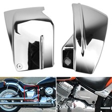 Chrome Battery Side Cover For Yamaha V Star 650 XVS650 Custom XVS650A Classic picture