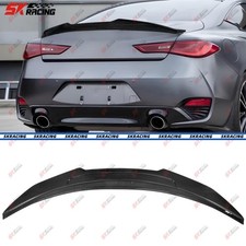 Dry Carbon/Forged/Carbon Fiber Rear Spoiler Trunk Wing Fits 2017-22 Infiniti Q60 picture