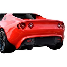For Lotus Elise 05-10 Super Fin Style Fiberglass Rear Diffuser Unpainted picture