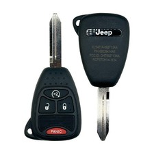 OEM Jeep Wrangler Compass Patriot Key 4B OHT692713AA 68039414AE picture
