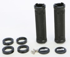 ODI - Ruffian No-Flange Lock-On Grip Black/Black 130mm | L31RFB-B picture