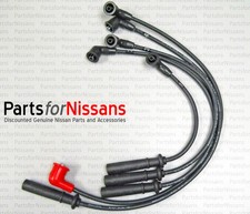 Genuine Nissan Spark Plug Wire Cable Set 1992-1997 2.4 KA24E D21 Pickup NEW OEM picture