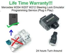 ESL ELV Emulator Mercedes W204 X204 W207 W212 Steering Lock Programming Service picture