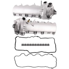 2pcs Aluminum Valve Cover Set for Ford F-150 F-250F-350 Super Duty V8 5.4L 05-10 picture
