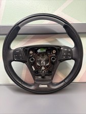 05-13 Volvo S40 V50 C30 C70 Black Leather Sport Steering Wheel R Design picture