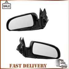 2pcs Power Mirrors Heated For 2006-2010 Hyundai Sonata Left & Right Paintable picture
