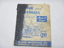 1949 Indian 149 249 Arrow Scout service repair manual picture