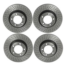 Brembo Front & Rear PVT+ Brake Disc Rotors Kit for Porsche 911 Carrera Targa 4S picture