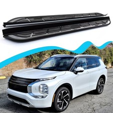 Alu Running Board Fits Mitsubishi Outlander 2022-2026 Side Step Pedal Nerf Bars picture