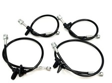 Brake Line for 1988-1991 Honda CRX Si 1.5L 1.6L 4pc Pre-Assembled Stainless Kit picture
