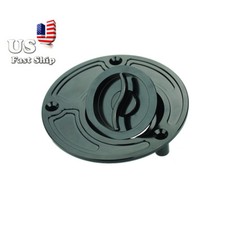 CNC Gas Fuel Cap Fit Ducati 916/1098 S/R /SuperSports All Year Keyless Black US picture