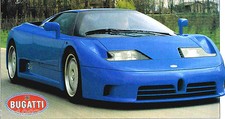 BUGATTI EB110 SPEC SHEET/Brochure, 1992-1995 EB 110 picture
