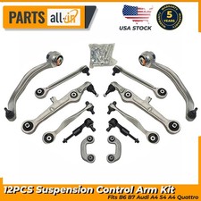 12Pcs Front Suspension Control Arm Kit Fits Audi A4 2000-2008 8E0498998S1 picture