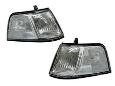 HONDA 90-91 4DR Civic SH4 EF2 ED CHROM Corner Lamp Light LH RH Pair 4th CSH1 picture