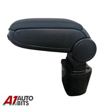 Fit Nissan Juke 2010 - 2016 Black Leatherette Armrest Arm Rest Center Console picture