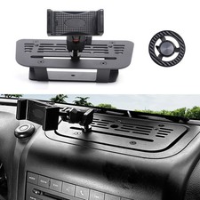 All-Metal Shakeproof Phone Mount for Jeep Wrangler JK 12+ - Adjustable&Rotatable picture