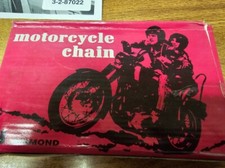 NOS Diamond Motorcycle Chain for Vintage Choppers and Harley Davidsons picture