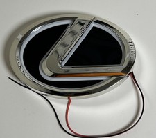 Lexus Wht LED Logo 125mm x 92mm Models LS270/RX450H/CT200/EX250/IS250/IS350/ISF picture
