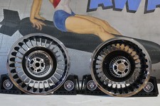 42195-10 42196-10 NEW OEM 2009-2023 HARLEY TOURING 28 KNUCKLES CHROME WHEELS picture