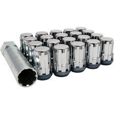 McGard Spline Drive Lugs (Chrome, 12x1.5mm, Set/20) Fits: Focus & EVO & More picture