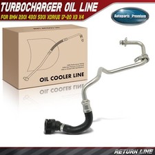 Inlet Turbocharger Coolant Return Line for BMW 230i 430i 530i xDrive 17-20 X3 X4 picture