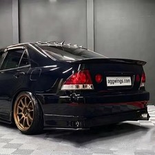 1998-2005 for IS200 IS300 Altezza Rear Wing Spoiler lip Gloss Black 202 TR picture