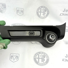 2017-2020 ALFA ROMEO GIULIA Rear Console USB Port 12V Outlet Assembly 156146504 picture
