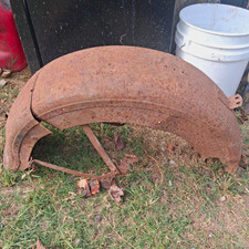 1936 1937 Harley-Davidson Knucklehead UL Rear Fender & Tail RARE picture