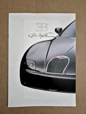 Bugatti EB112  Original Concept Car Sales Brochure Catalog Dossier 1993 VGC picture
