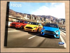 2018 Ford Focus 36-page Original Car Sales Brochure Catalog - RS ST picture