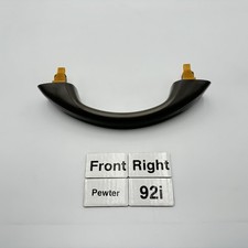 99-06 Silverado Sierra PEWTER Gray OEM Front Right Upper Roof Grab Handle Trim picture