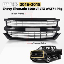 For 2016 2017 2018 Chevy Silverado 1500 Z71 Style Front Upper Grille 84056784 picture