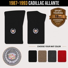 Avery Sport Touring Old Logo Front Floor Mats for 1987-1993 Allante #AQy picture