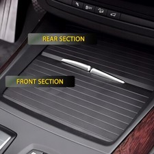 For BMW X5 X6 E70 E71 2007-14 Front Console Cup Holder Roller Blind Cover Kit 2X picture