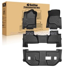 TPE For 2015-2020 Cadillac Escalade ESV 3D Floor Mats Liners All-Weather Black picture