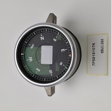 2011-2018 Porsche Cayenne Interior Analog Clock With Compass 7P5919107K picture