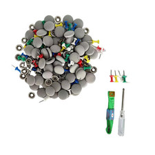 60PCS Car Roof Liner Ceiling Kit Repair Buckle Sagging Headliner Pins Rivet Snap picture