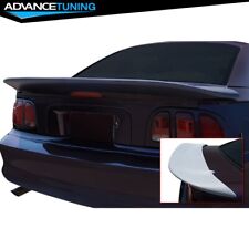 Fits 94-98 Ford Mustang Saleen Whaletail Style Trunk Spoiler Lip Lid Gray Primer picture