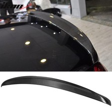 Fits 07-13 Benz W221 S-Class AMG Style Carbon Fiber CF Rear Trunk Spoiler Wing picture