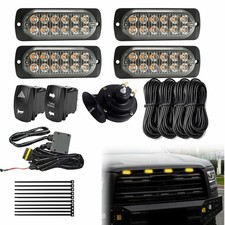 UTV Turn Signal Kit with 110dB Horn Plug & Play Blinker Lights for Polaris RZR picture