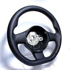 Lamborghini Gallardo LP560 LP570 2010~ Black Leather Steering wheel Orange stitc picture