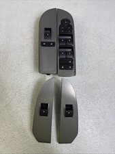 10-13 Chevy Suburban Tahoe Yukon Master Power Window Switch Set OEM Silver picture