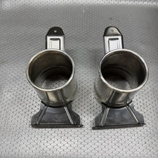 2016–2019 Ferrari 488 GTB/Spider Chrome Exhaust Tips Tailpipe OEM 86648400 picture