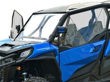 Spike Can-Am Commander Venting Poly Upper Doors Kit / Clear Scratch Resistant picture
