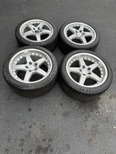 Genuine Hamann PG2 18” Staggered Wheels 5x120 BMW E36 E46 Michelin Tires picture